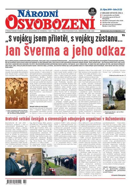 E-magazín Národní Osvobození 21-22/2019 - Vydavatelství MAC