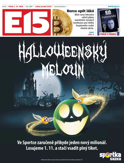 E-magazín E15 - 1.11.2019 - CZECH NEWS CENTER a. s.