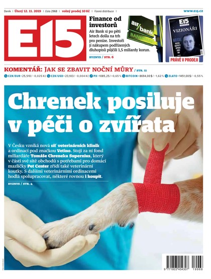 E-magazín E15 - 12.11.2019 - CZECH NEWS CENTER a. s.