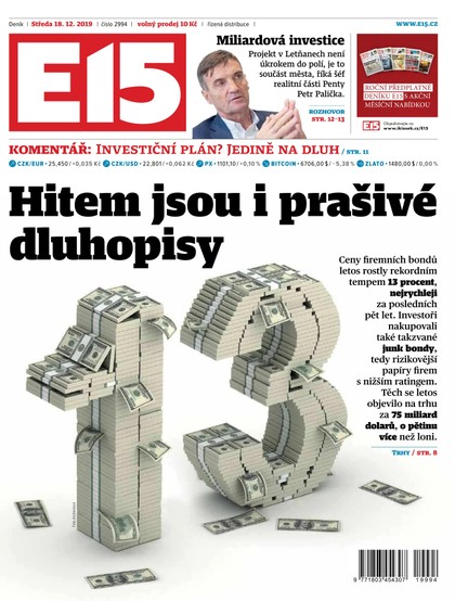 E-magazín E15 - 18.12.2019 - CZECH NEWS CENTER a. s.