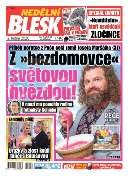 E-magazín Nedělní Blesk - 12.1.2020 - CZECH NEWS CENTER a. s.