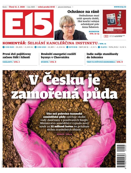 E-magazín E15 - 11.2.2020 - CZECH NEWS CENTER a. s.