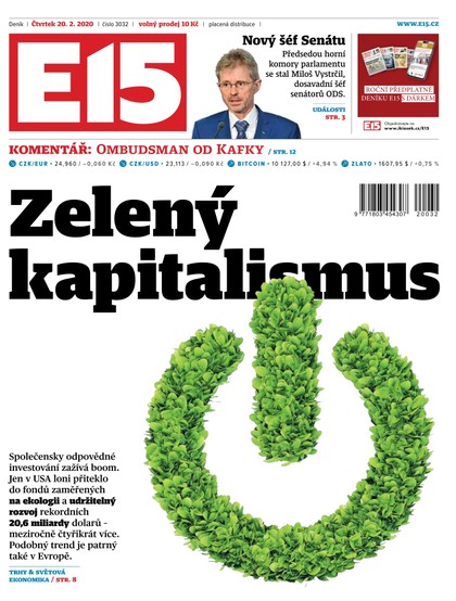 E-magazín E15 - 20.2.2020 - CZECH NEWS CENTER a. s.