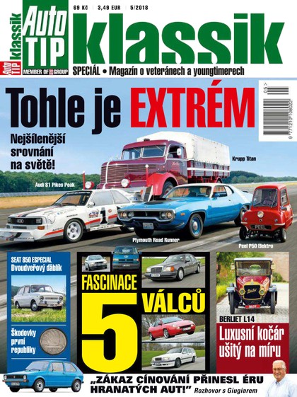 E-magazín AutoTip Klassik - 05/2018 - CZECH NEWS CENTER a. s.