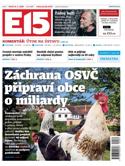 E-magazín E15 - 15.5.2020 - CZECH NEWS CENTER a. s.