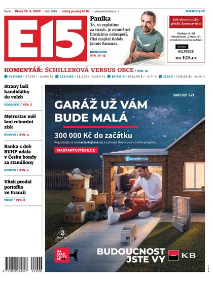 E-magazín E15 - 26.5.2020 - CZECH NEWS CENTER a. s.