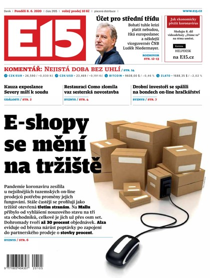 E-magazín E15 - 8.6.2020 - CZECH NEWS CENTER a. s.