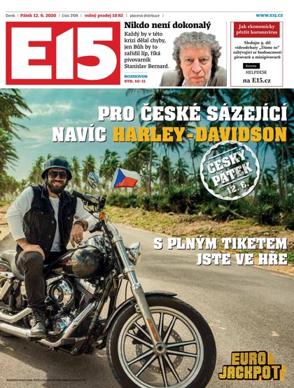 E-magazín E15 - 12.6.2020 - CZECH NEWS CENTER a. s.