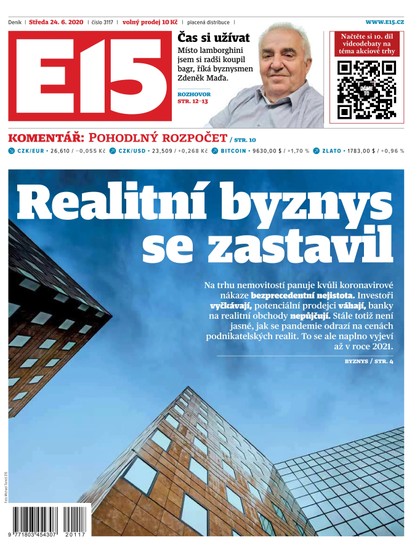 E-magazín E15 - 24.6.2020 - CZECH NEWS CENTER a. s.