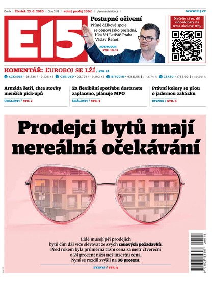 E-magazín E15 - 25.6.2020 - CZECH NEWS CENTER a. s.