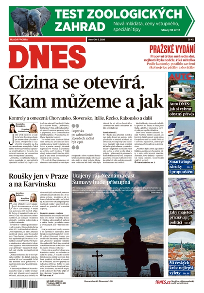 E-magazín MF DNES - 30.6.2020 - MAFRA, a.s.