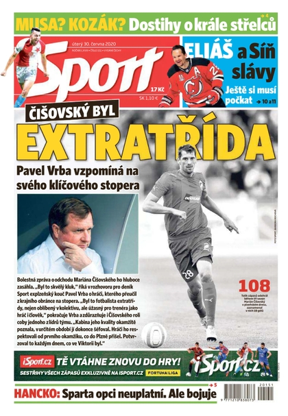 E-magazín Sport - 30.6.2020 - CZECH NEWS CENTER a. s.