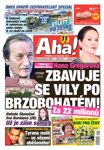 E-magazín AHA! - 3.7.2020 - CZECH NEWS CENTER a. s.
