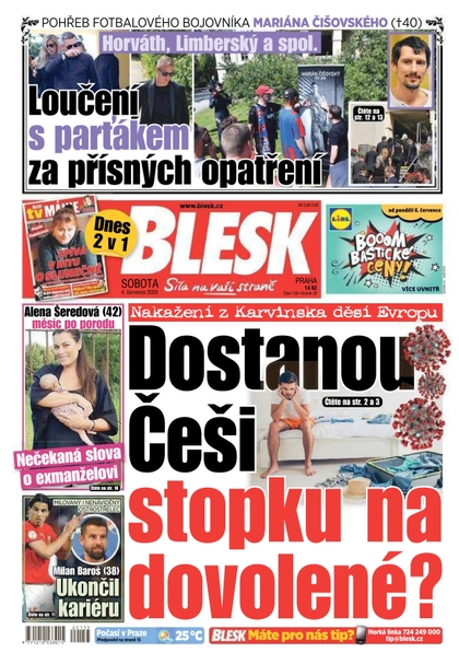 E-magazín Blesk - 4.7.2020 - CZECH NEWS CENTER a. s.