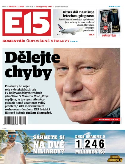 E-magazín E15 - 24.7.2020 - CZECH NEWS CENTER a. s.