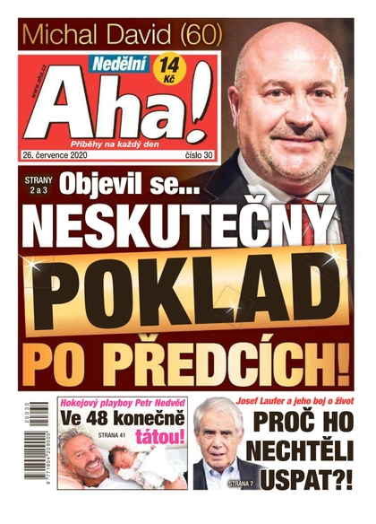 E-magazín Nedělní AHA! - 26.7.2020 - CZECH NEWS CENTER a. s.