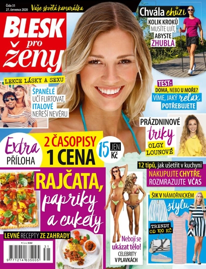 E-magazín Blesk pro ženy - 31/2020 - CZECH NEWS CENTER a. s.