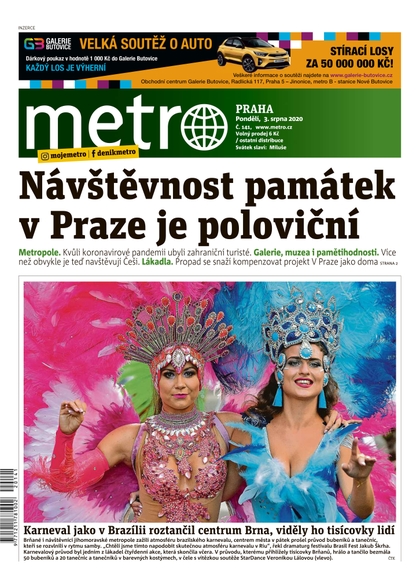 E-magazín METRO - 3.8.2020 - MAFRA, a.s.