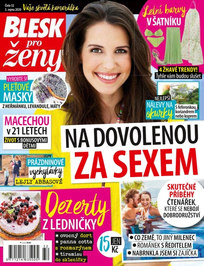 E-magazín Blesk pro ženy - 32/2020 - CZECH NEWS CENTER a. s.