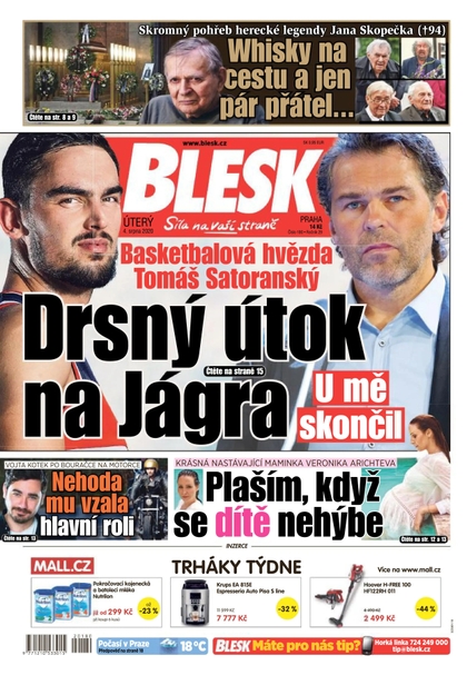 E-magazín Blesk - 4.8.2020 - CZECH NEWS CENTER a. s.