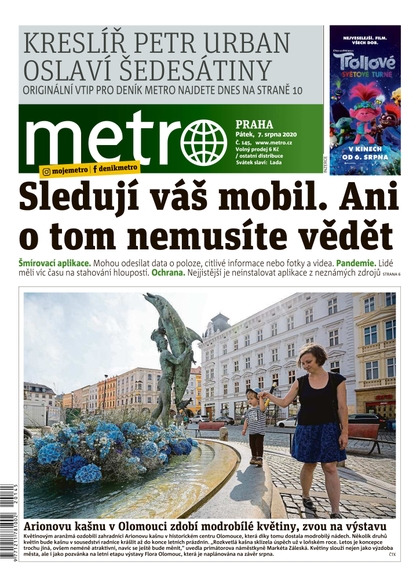 E-magazín METRO - 7.8.2020 - MAFRA, a.s.