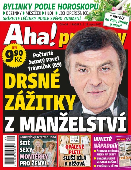 E-magazín AHA! pro ženy - 34/2020 - CZECH NEWS CENTER a. s.