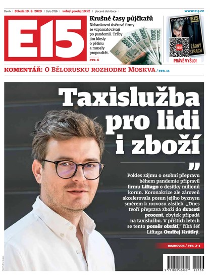 E-magazín E15 - 19.8.2020 - CZECH NEWS CENTER a. s.