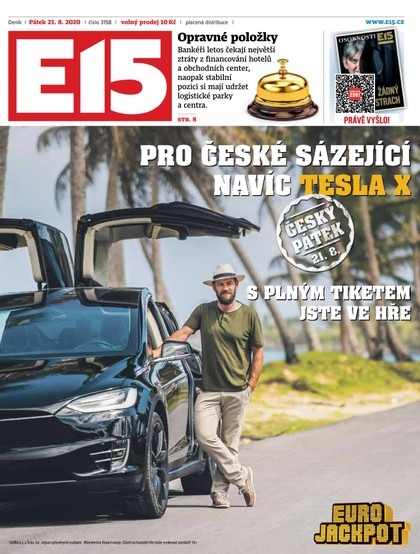 E-magazín E15 - 21.8.2020 - CZECH NEWS CENTER a. s.