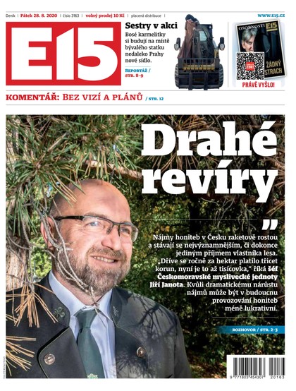 E-magazín E15 - 28.8.2020 - CZECH NEWS CENTER a. s.