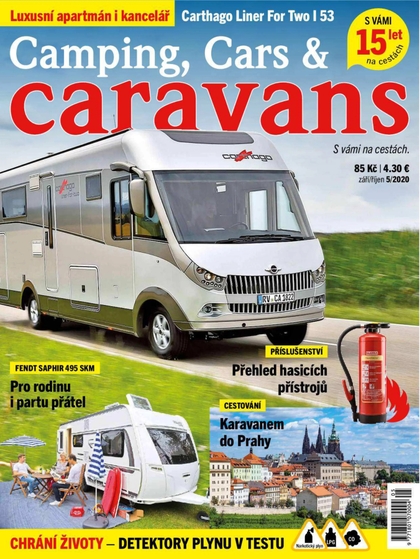 E-magazín Camping, Cars &amp; Caravans 5/2020 - NAKLADATELSTVÍ MISE, s.r.o.