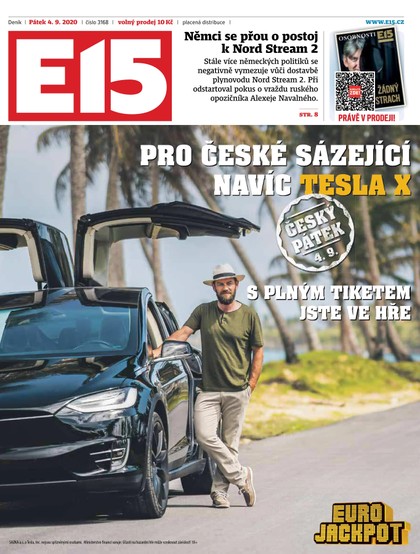 E-magazín E15 - 4.9.2020 - CZECH NEWS CENTER a. s.