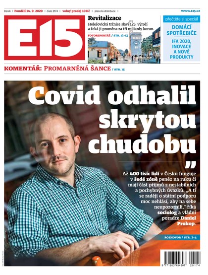 E-magazín E15 - 14.9.2020 - CZECH NEWS CENTER a. s.