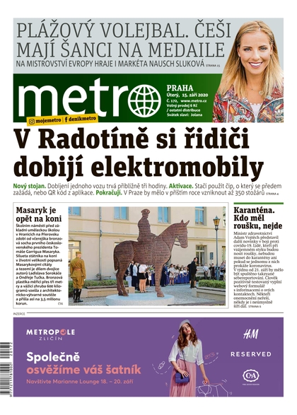 E-magazín METRO - 15.9.2020 - MAFRA, a.s.