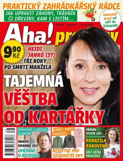 E-magazín AHA! pro ženy - 38/2020 - CZECH NEWS CENTER a. s.