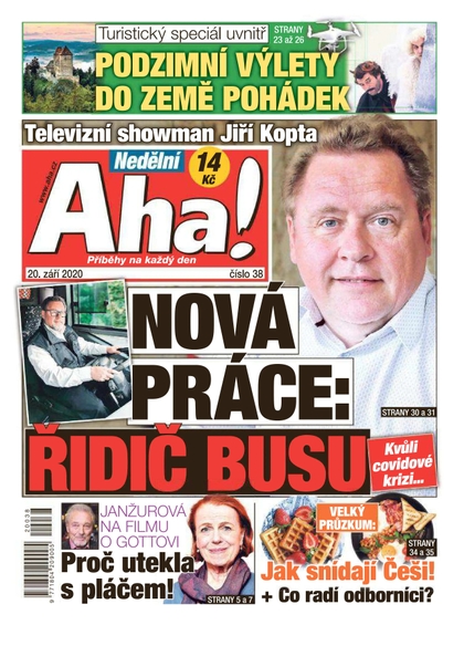 E-magazín Nedělní AHA! - 20.9.2020 - CZECH NEWS CENTER a. s.