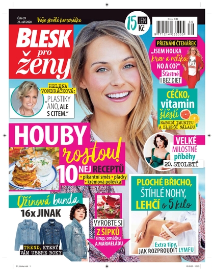 E-magazín Blesk pro ženy - 39/2020 - CZECH NEWS CENTER a. s.
