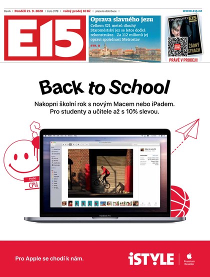 E-magazín E15 - 21.9.2020 - CZECH NEWS CENTER a. s.