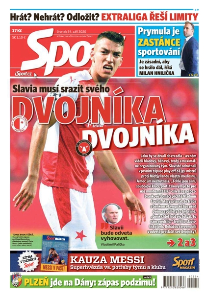 E-magazín Sport - 24.9.2020 - CZECH NEWS CENTER a. s.