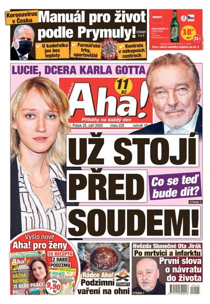 E-magazín AHA! - 25.9.2020 - CZECH NEWS CENTER a. s.