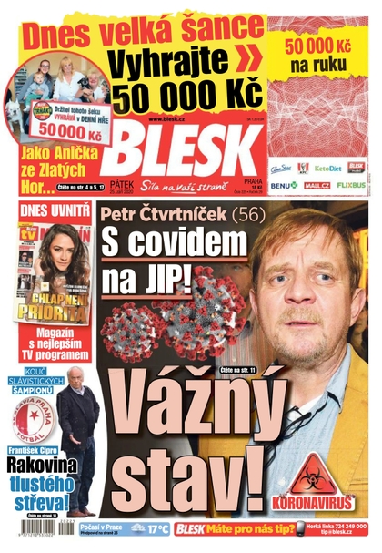 E-magazín Blesk - 25.9.2020 - CZECH NEWS CENTER a. s.