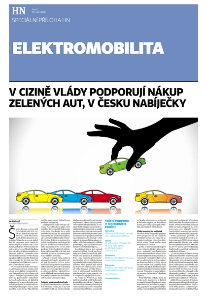 E-magazín HN 188 - 29.09.2020 Elektromobilita - Economia, a.s.