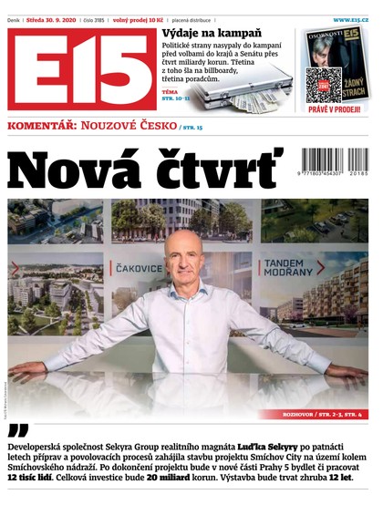 E-magazín E15 - 30.9.2020 - CZECH NEWS CENTER a. s.