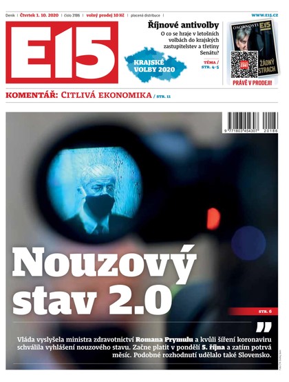 E-magazín E15 - 1.10.2020 - CZECH NEWS CENTER a. s.