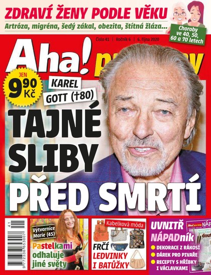 E-magazín AHA! pro ženy - 41/2020 - CZECH NEWS CENTER a. s.