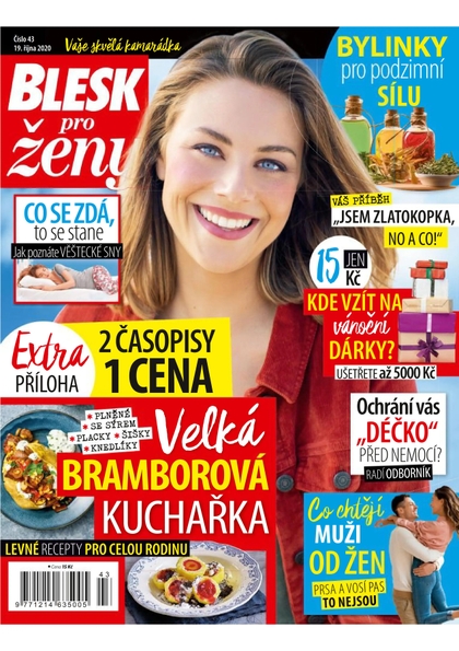 E-magazín Blesk pro ženy - 43/2020 - CZECH NEWS CENTER a. s.