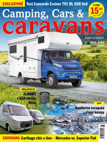 E-magazín Camping, Cars &amp; Caravans 6/2020 - NAKLADATELSTVÍ MISE, s.r.o.