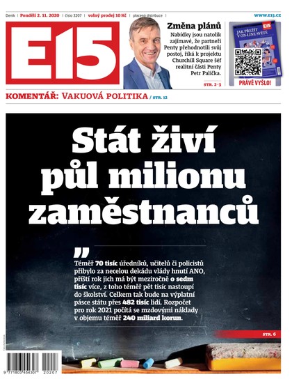 E-magazín E15 - 2.11.2020 - CZECH NEWS CENTER a. s.