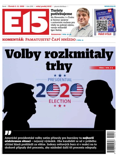 E-magazín E15 - 5.11.2020 - CZECH NEWS CENTER a. s.