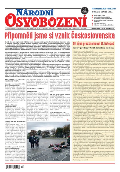 E-magazín Národní Osvobození 23-24/2020 - Vydavatelství MAC