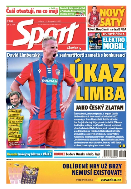 E-magazín Sport - 11.11.2020 - CZECH NEWS CENTER a. s.